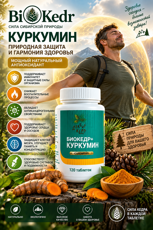 Биокедр + Куркумин
