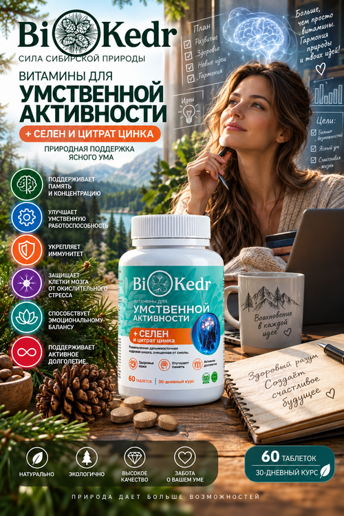 Биокедр с Селеном и Цинком